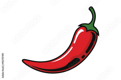 Vibrant Red Chili Pepper - Spicy Food and Seasoning