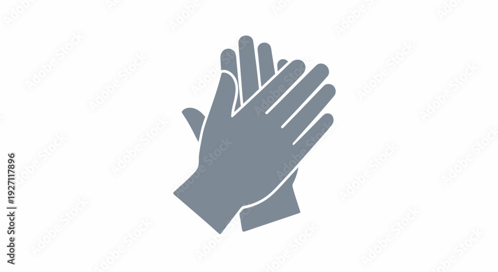 Obraz premium Hand gesture icon