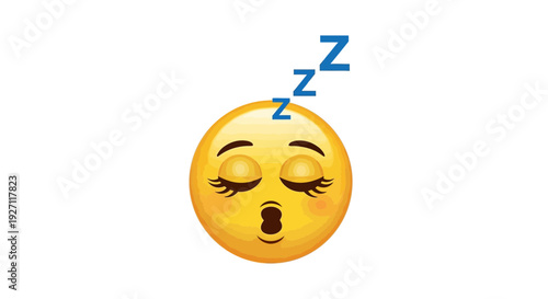 Sleeping face emoji