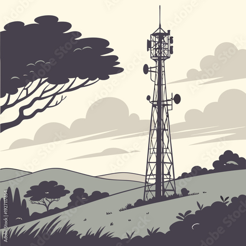 Heavy Communication Tower