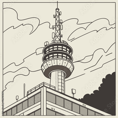 Heavy Communication Tower