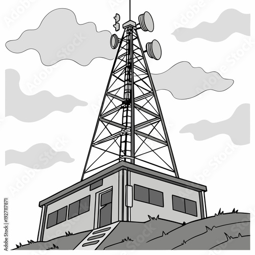 Heavy Communication Tower