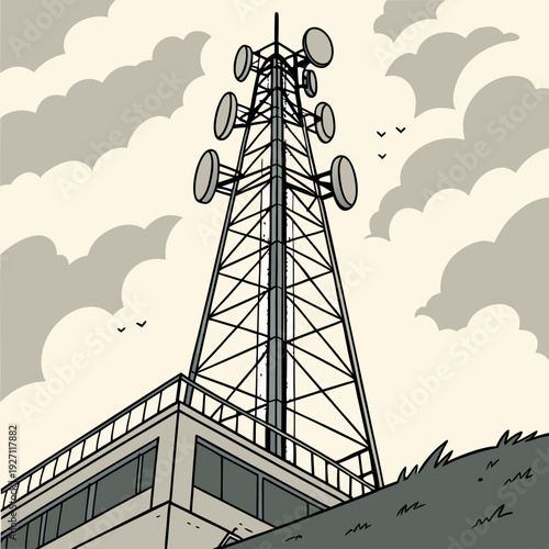 Heavy Communication Tower