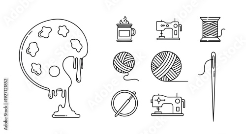 Artisan Crafts & Creative Hobby Icons