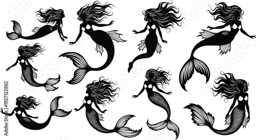 Traditional Hindu ceremonial kalash with marigold garlands and flowing orange cloth decorative festive religious vector illustration isolated on white background