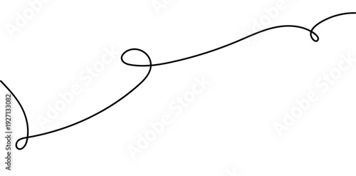 Continuous line doodles form wavy pattern. Wavy line with flowing curves. Curves create abstract backgrounds with flowing squiggles and organic tangles minimalist design. Abstract wavy line pattern