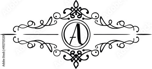 Minimalist icon representing a vector file or document with geometric simplicity