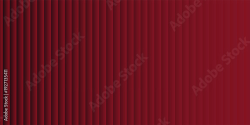 Pink abstract red gradient on a black background with glossy glass stripes and soft waves, creating a distorted simple