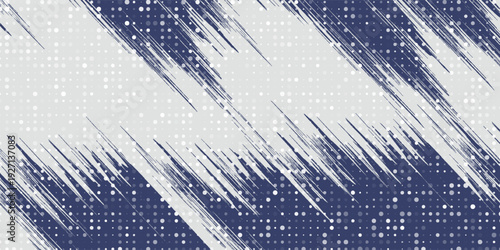 Abstract halftone wave dots background. Futuristic twisted grunge pattern, dots, circles. Vector modern optical pop art texture for posters, business cards and etc