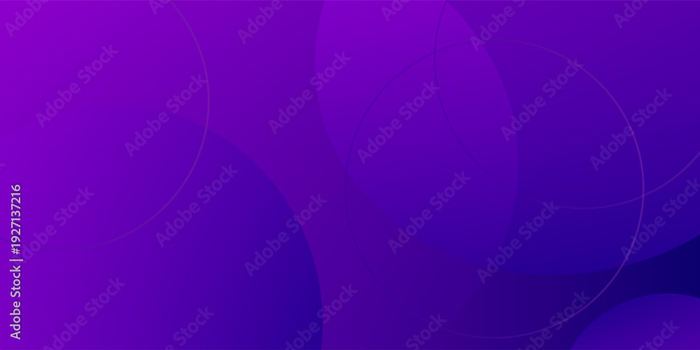 Obraz premium Minimal geometric background. Purple elements with fluid gradient. Dynamic shapes composition. Eps10 vector