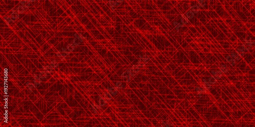 Coarse hemp fabric with small spaces or holes between the interwoven fibers. Burlap texture. Brown rough textile background. Abstract vector seamless.