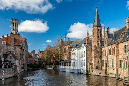Rozenhoedkaai Canal View in Bruges