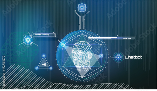 Intelligent Face Recognition Graphics