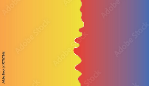 A vivid gradient seamlessly merges multiple hues, a visual exploration of color theory and abstract design.