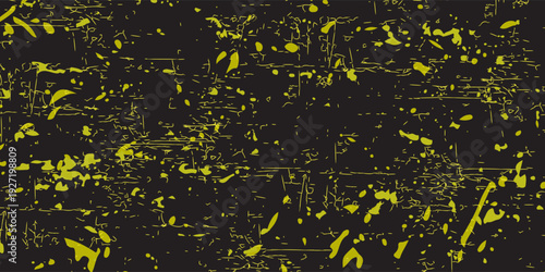 Abstract black and gold cracked background. Vintage popular tredny design