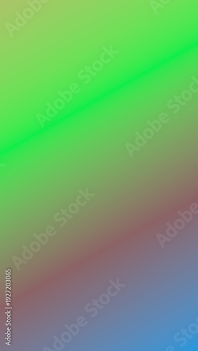 Smooth Gradient Background with Lime Green, Purple and Blue Colors Simple Illustration