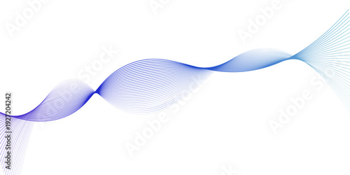 Blue purple and pink color combination wave lines