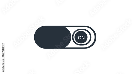 Simple on/off toggle switch icon.