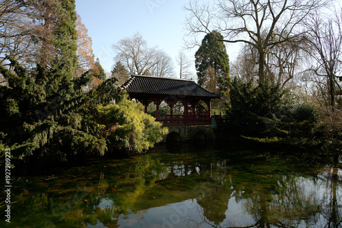 Japanischen Garten in Leverkusen mit 