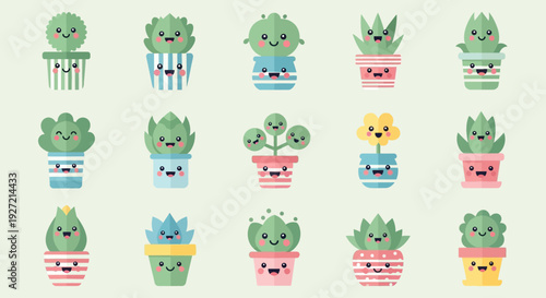 Collection of flat icons for wireless routers and wifi signals