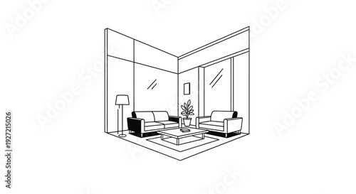 Living Room Furniture Interior Design.