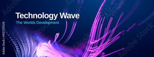 Background data tech for ai wave neuron and digital technology music. Abstract science sound for line ripple invest and blue network big. Webinar pattern light for design dot flow and vector.