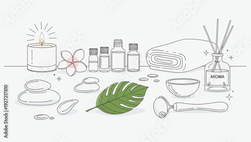 Spa and wellness essentials for relaxation and self-care