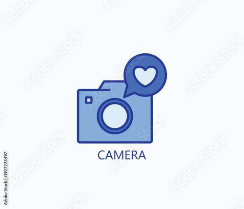Camera Icon Or Logo Isolated Vector Illustration