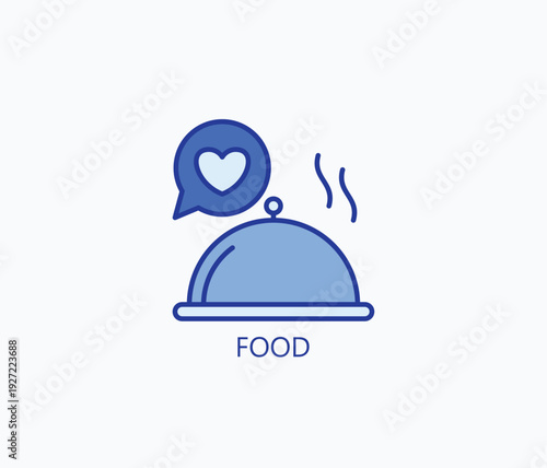 Food Icon Or Logo Isolated Vector Illustration
