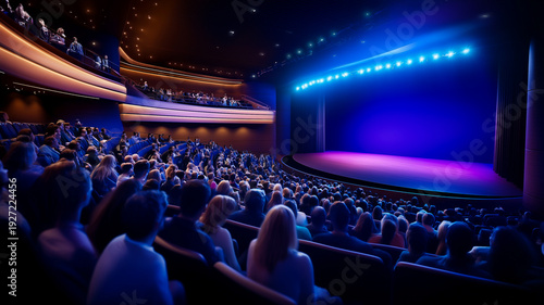 Vibrant Cruise Ship Theater Captivates Guests With Stunning Performances and Spectacular Lighting
