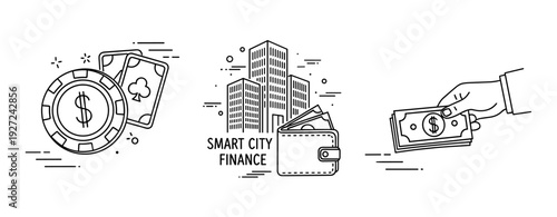 Smart city finance: urban financial growth and digital transactions