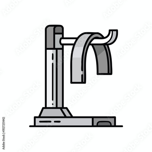 Dental X ray Machine Illustration