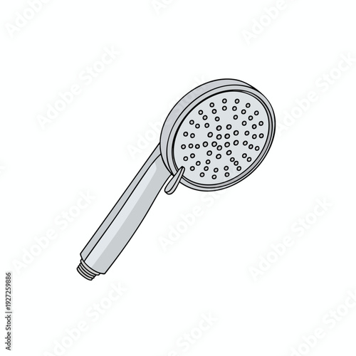 Modern Handheld Showerhead Design for Bathroom Renovation