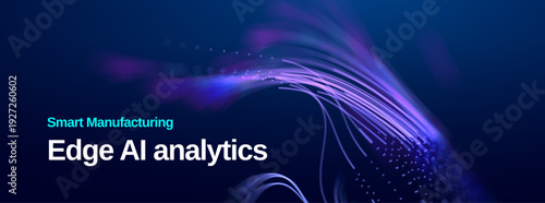 Wave abstract data with background ai network for digital tech blue. Intelligence flow neon with line bg 3d for ripple technology voice. Sustainable concept purple with cyber particle medical.