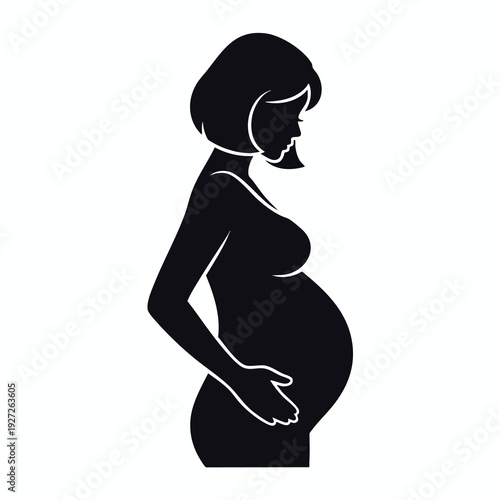 Expectant Mother Silhouette