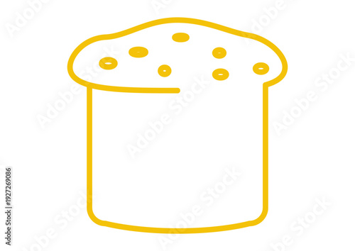 Panettone Traditional Italian Christmas Cake