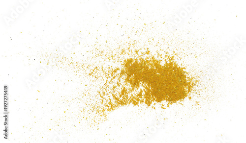 Canvas Print Shawarma seasoning (shoarma), middle eastern spice blend, isolated on white back