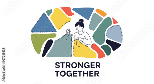 Solidarity mosaic icon