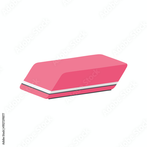 Cleaning Eraser for Office and Home Use Pink and White