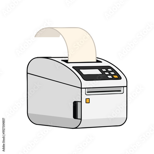 Modern Digital Thermo Printer for Business and Personal Use