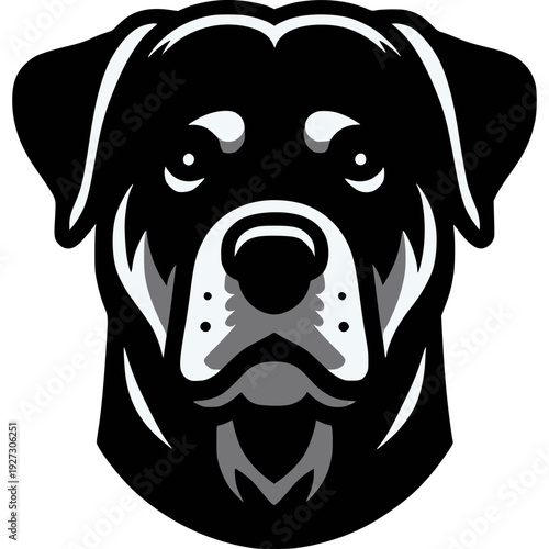 Rottweiler Vector Icon