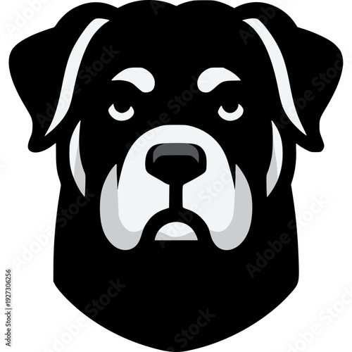 Rottweiler Vector Icon