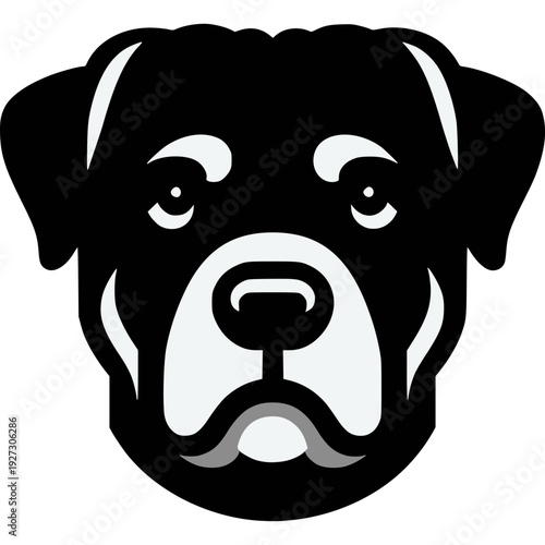 Rottweiler Vector Icon