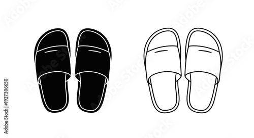 Mother's day slipper shoes gift set for women Vector