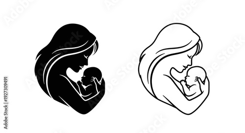 Mother's day: celebrate love and bonding with stunning illustrations Vector