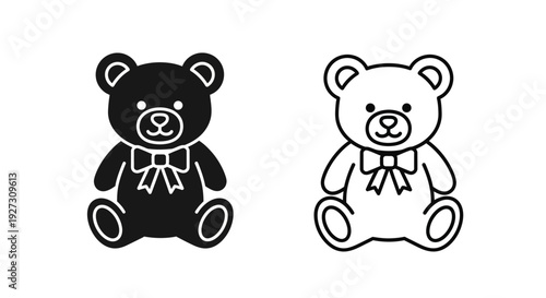 Celebrate mother's day with adorable teddy bear gifts for kids and children Vector
