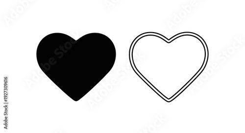 Mother's day heart designs: love and appreciation symbols for special occasions Vector