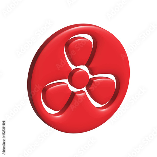 Air Fan icon design template