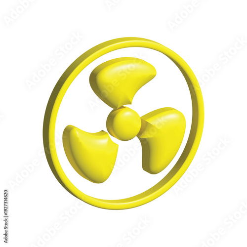 Air Fan icon design template