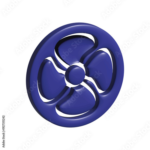 Air Fan icon design template
